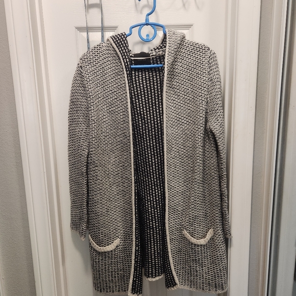 Zara wool blend cardigan sweater size m - Picture 3 of 8